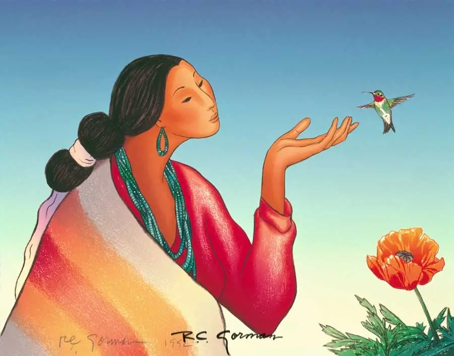 Chinle Ruby Throated Hummingbird