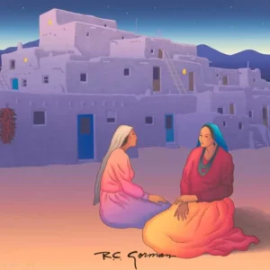 R.C. Gorman - Taos Storyteller