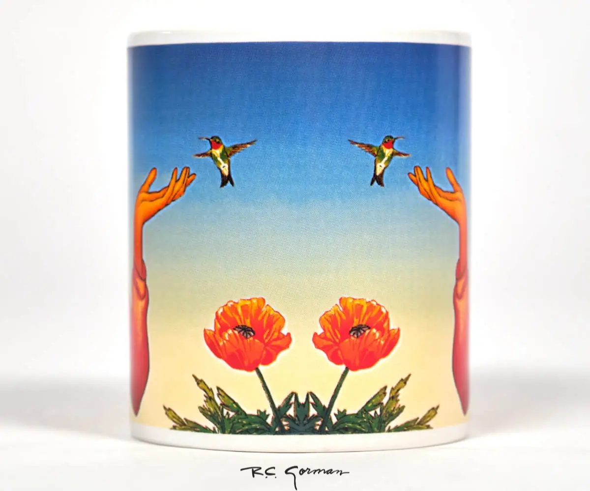 Chinle Ruby Throated Hummingbird - Mug Back Chinle Ruby Throated Hummingbird - Mug Back