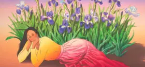 Iris - R.C. Gorman Navajo Gallery - Flowers