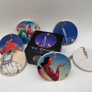 Ceramic Ornaments - Set of 6
